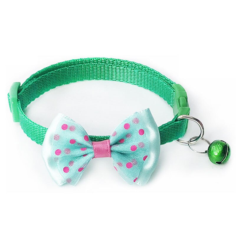 Collier à nœud papillon pour chat, accessoires pour animaux de compagnie, réglable, pour petits chiens, chiot, chaton, fournitures de mariage: color 2