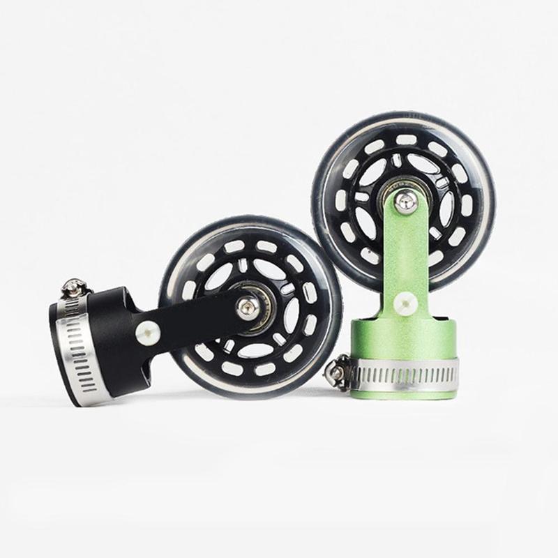 Scroll Wheel Booster For Folding Bicycle Scroll Wheel Booster Wheel Booster Training Easy Tools Roller Assistor Auxiliary G4V2
