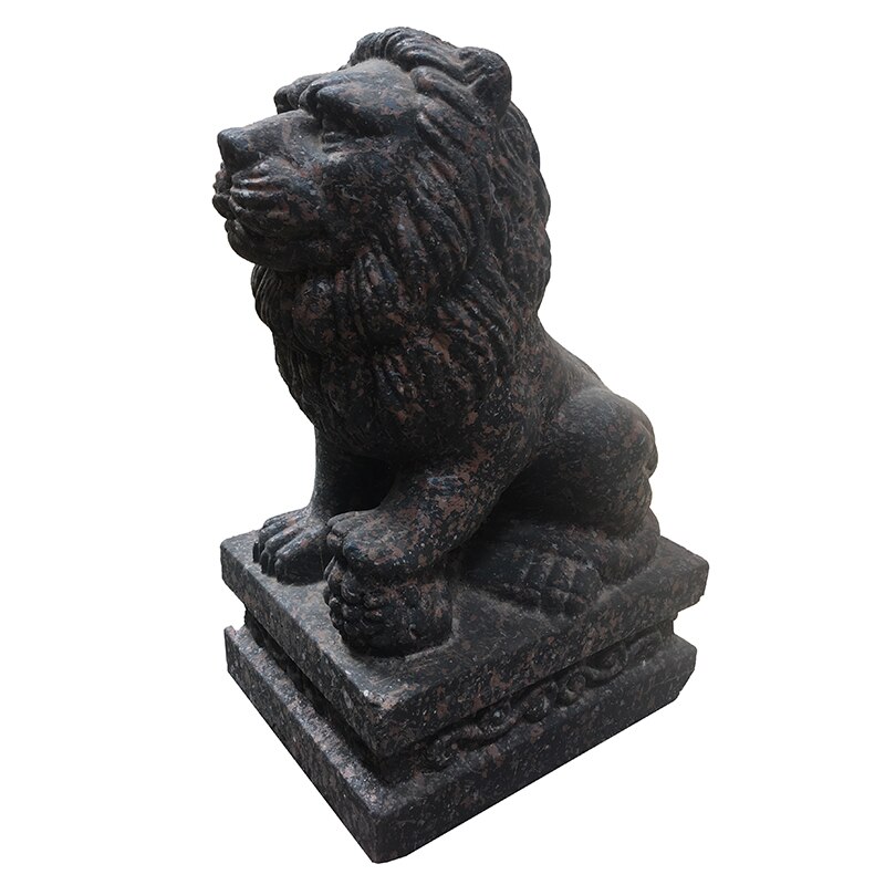 ABS plastic moulds concrete lion statue molds for home villa garden house decoration