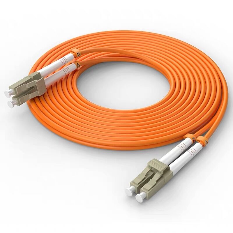 1 paire LC/UPC-LC/UPC câble de raccordement de cordon de raccordement à fibers optiques, duplex multimode 62.5/125, 10M/15M/20M/30M/35M/50M: 30M