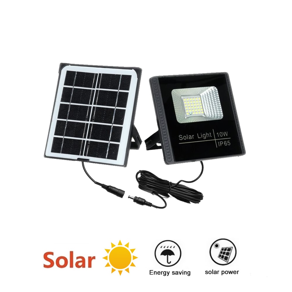 Solar Dark Sensor Solar Light Solar Lamp Licht Spotlight Wandlampen Schijnwerper Outdoor Nood Schijnwerper Deelbaar Panel Ind