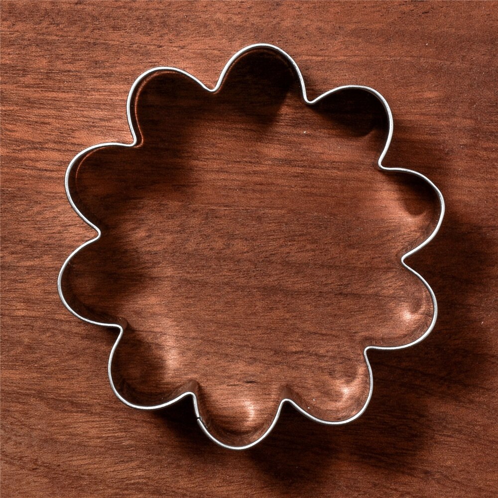 Keniao Daisy Bloem Cookie Cutter Voor Moederdag Party-8.3X8 Cm-Lente Biscuit Fondant Brood mold-Rvs