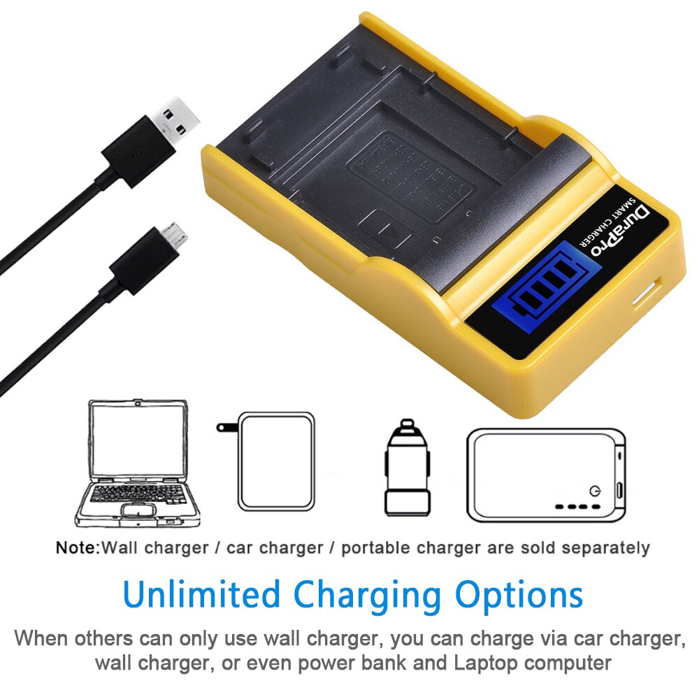 2 PC 850 mAh EN-EL24 EN EL24 Oplaadbare Camera Batterij + LCD USB Lader Voor Nikon 1 J5 1J5 DL18-50 DL24-85 Digitale Camera 'S