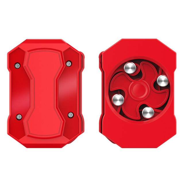 Go Swing Can Opener Hand Held-Safety Easy Manual Topless Can Opener Edge-Steel Top Openers Kitchen Tool Beer Bar Accessories: 1Pcs Red