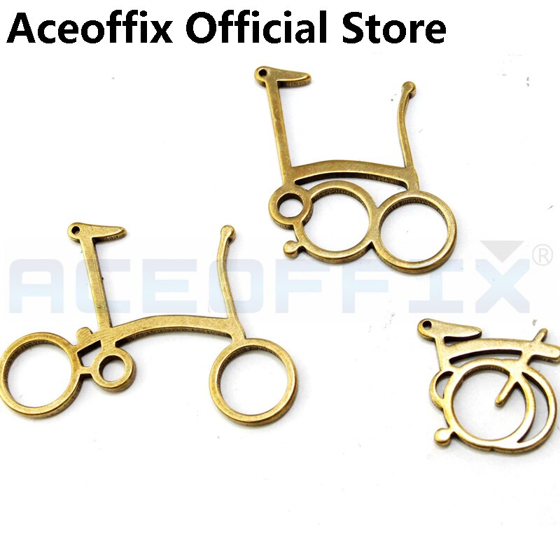 Aceoffix brompton koppar rostfri nyckelring