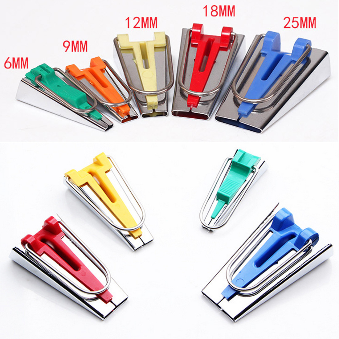 Fabric Bias Tape Maker Tool Sewing Machine Fabric Bias Binding Foot Quilting Bias Binding Maker Sewing Machine Foot