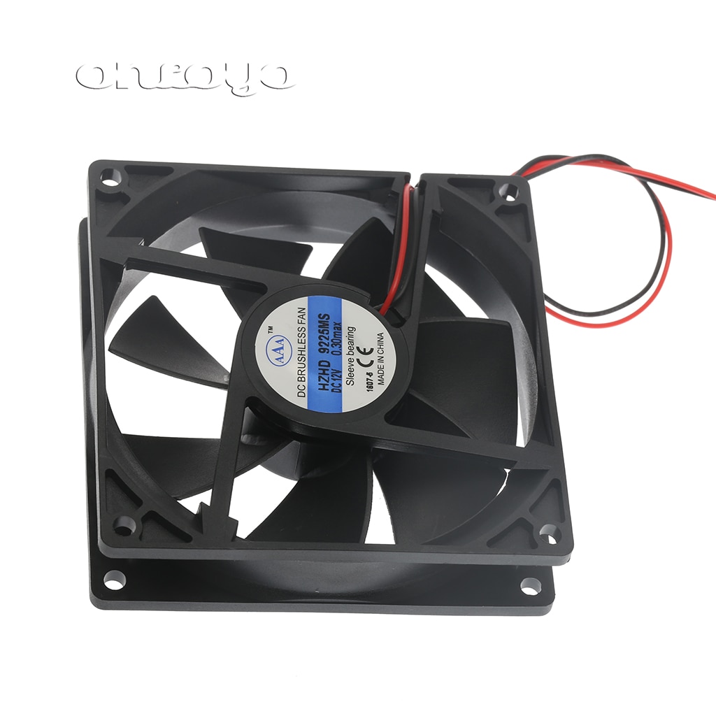 Computer Embroidery Machine Accessories Fan 9*9 12V Fan 9x9 Thickness 2.5cm