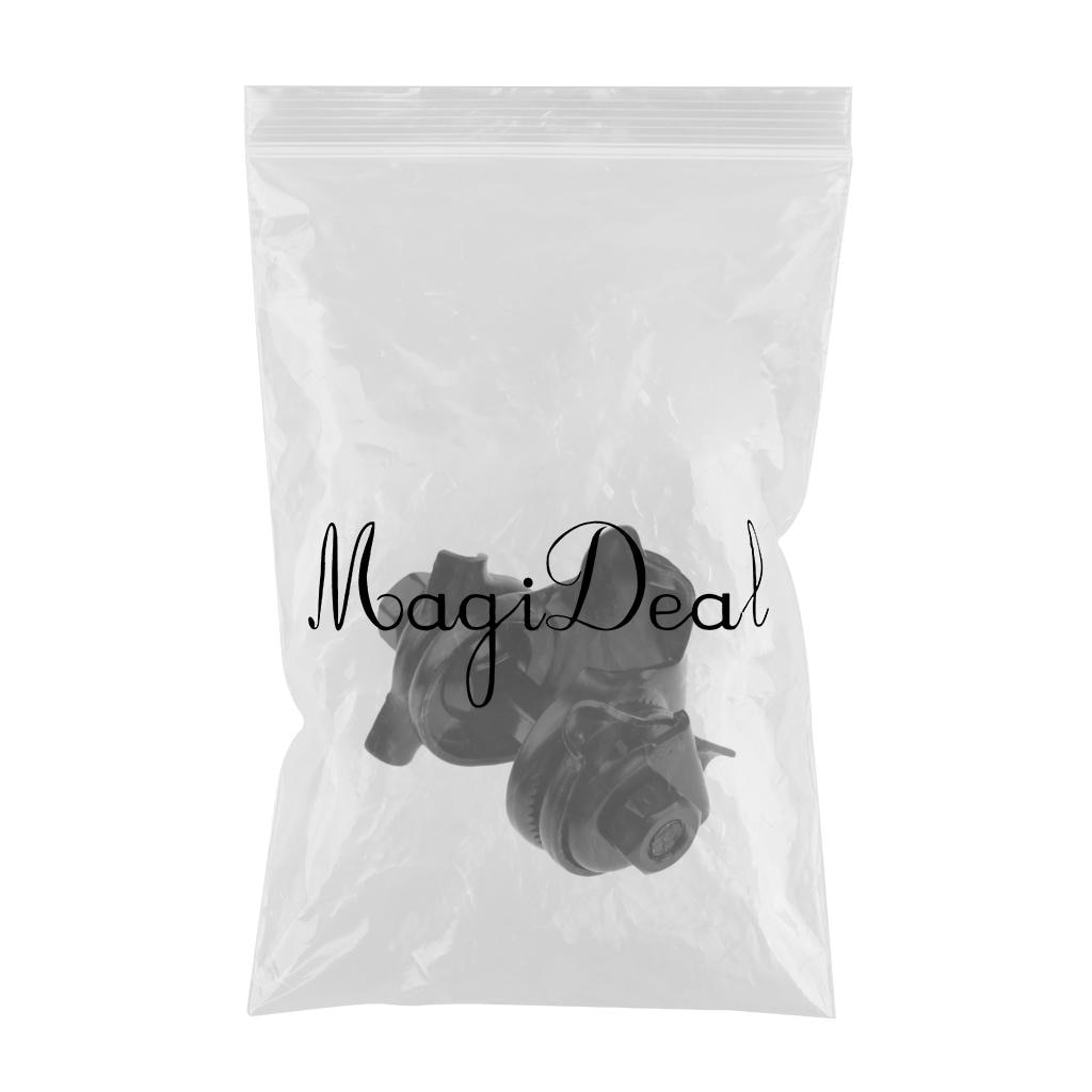 Black Steel Saddle Guts Seat Post Clamp 24mm Bike Bicycle Cycling Seat Post Clip Mount Bracket Abrazadera de tija de sillin