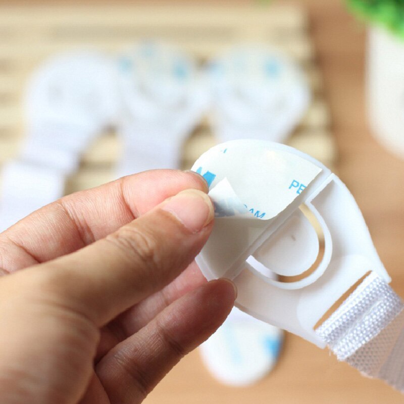 5 Pcs Cabinet Locks Straps Baby Safety Locks Child Kid Security Furniture Latche for Drawer Cabinet Fridge Toile tfurniture lock