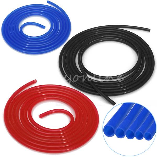3-10mm Car Full Silicone Fuel/Air Vacuum Auto Hose/Line/Pipe/Tube 3 Meter Turbo Dump Radiator Rubber