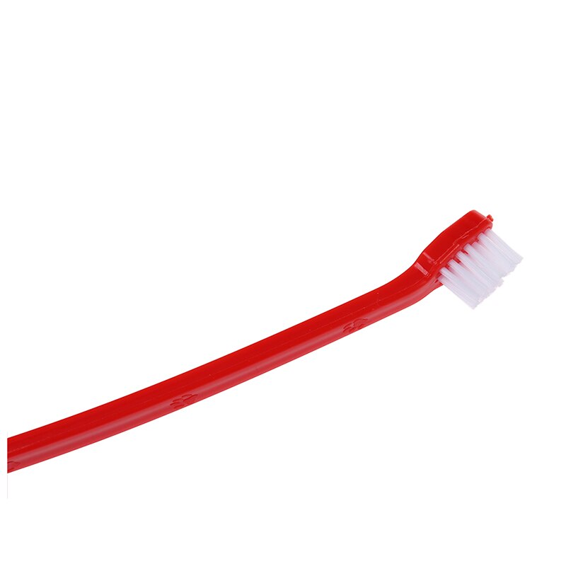 Dental Care Tandenborstel Voor Kat Met 2 Hoofden Sturen 1 Stuk In Willekeurige Kleur