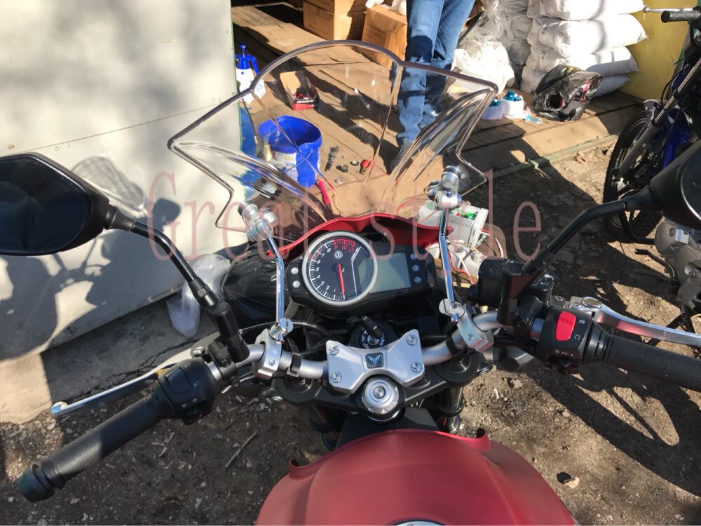 Moto bike Motorbike Windshield WindScreen For KTM Duke 125 200 390 690 1290 Super Duke R