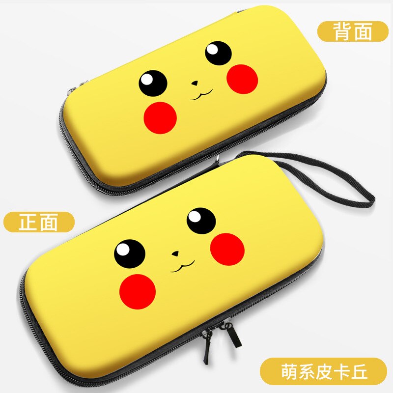 EVA twardego przenoszenia przełącznik przypadku torba kompatybilny dla Nintendo przełącznik Lite walizka podróżna: Pikachu