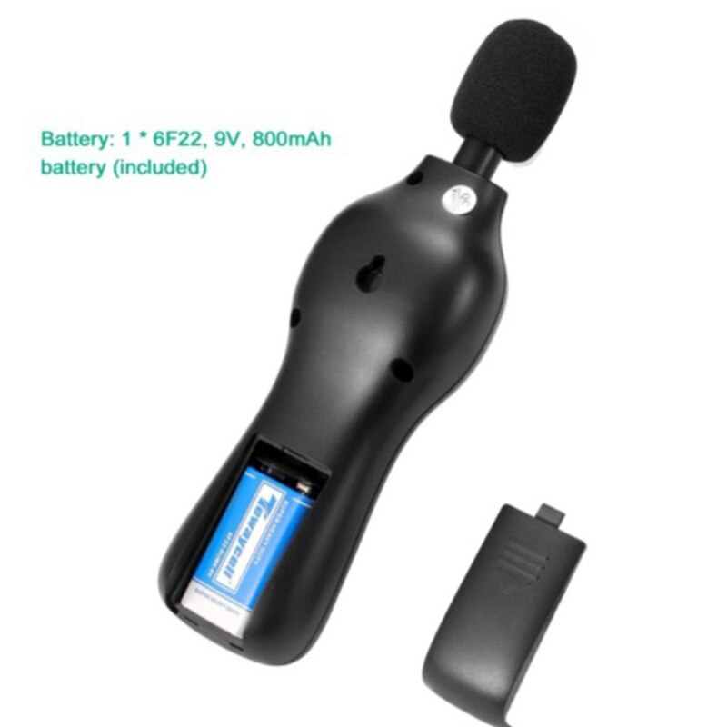Digital Sound Level Noise Tester 30-130DB Decibel Monitor Noise Meting Met Backlight Metro Diagnostic Sound Noise Gereedschap