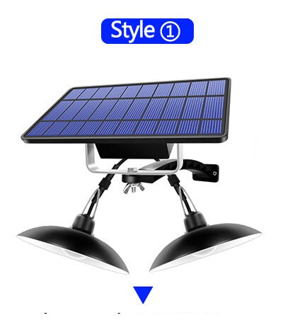 Solar tuinlamp, waterdichte solarlamp, tuinverlichting, led solarlamp, buitenlamp, hanglamp, binnenverlichting, eclairage, exterieur: Stijl 1 / Wit uitstralend / Zwarte schelp