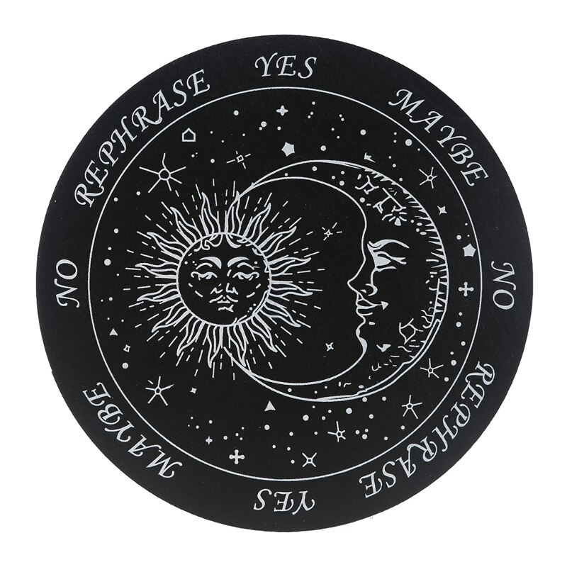 Bordas lisas não tóxicas ecologicamente corretas placa de adivinhação de dowsing de madeira: 25cm / E