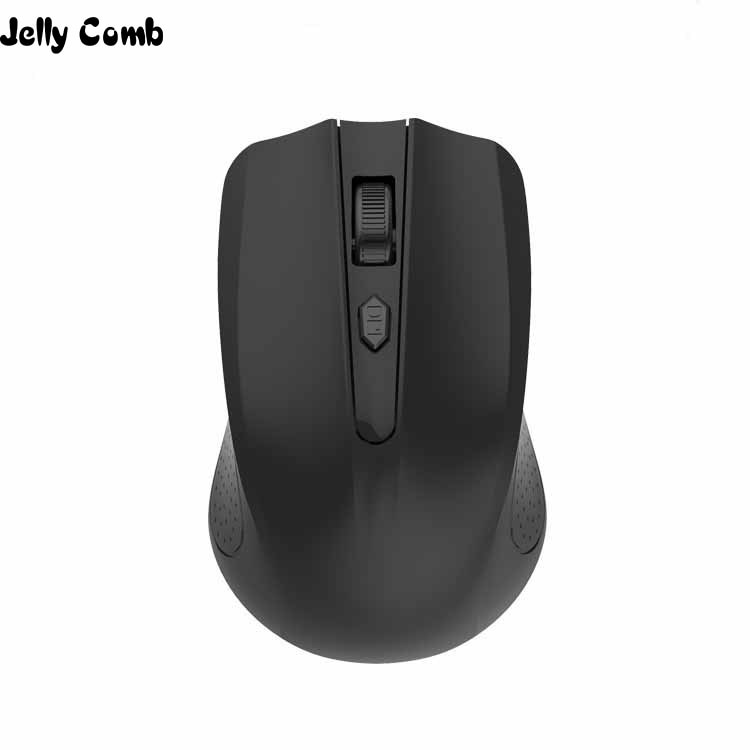 Jelly Comb Optical Wireless Mouse 2.4GHz USB Nano Receiver Wireless Mouse 1600 DPI Adjustable Mause For PC Laptop Desktop