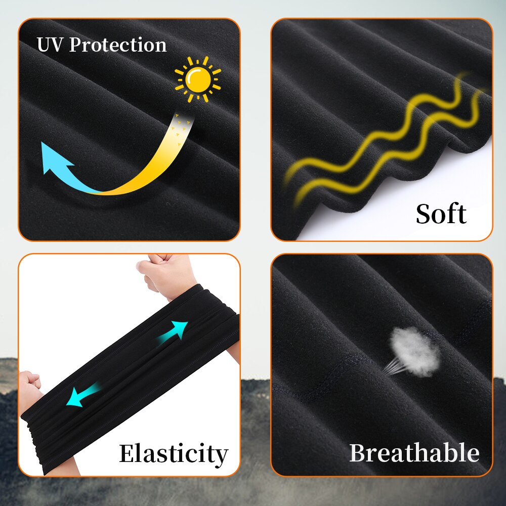 Winter Bandana Hiking Half Face Cover Snowboard Ski Neck Warmer Gaiter Cycling Bicycle Sport Windproof Tube Scarf Men Women