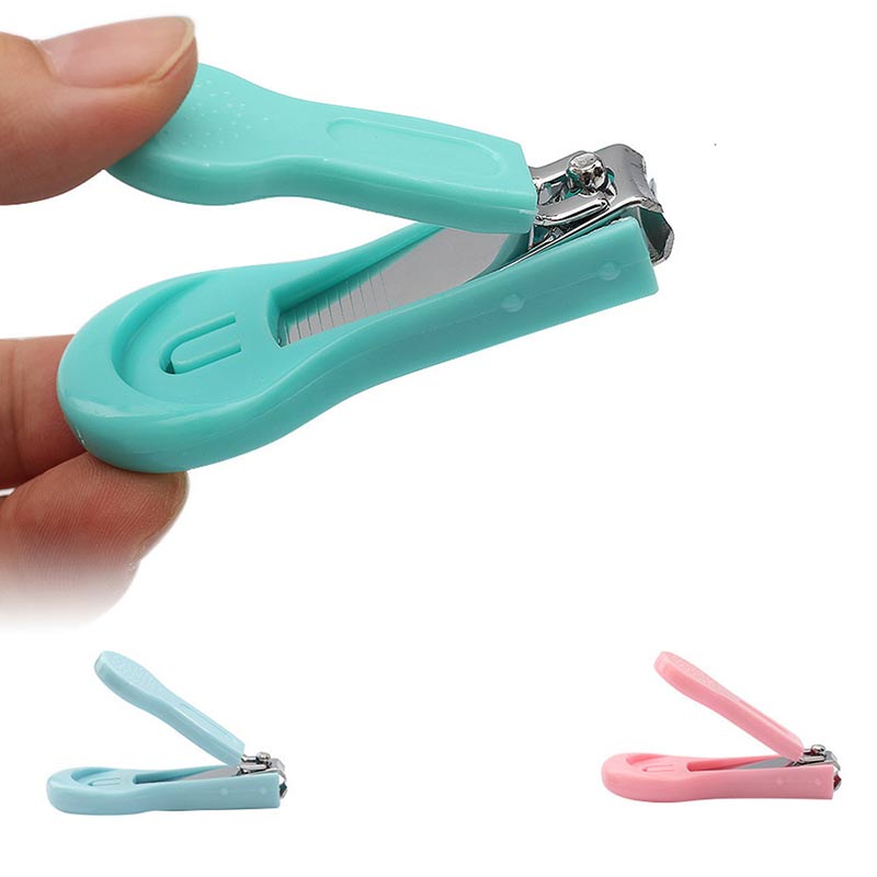 Tijeras de uñas para bebé, juego de combinación de lima de uñas de cuatro piezas, cortauñas de seguridad para bebé