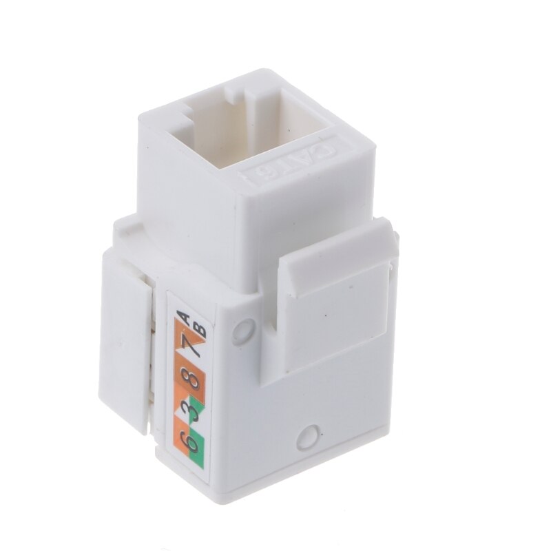 CAT6 Network Module Information Socket RJ45 Connector Adapter Keystone Jack HCCY