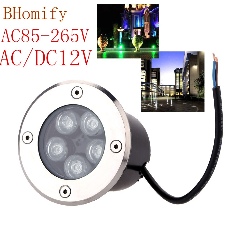 LED Wasserdicht 1W 3W 5W LED u-licht Boden Garten Pfad Boden Lampe Außen Unterirdischen Begraben Hof lampe Landschaft Licht