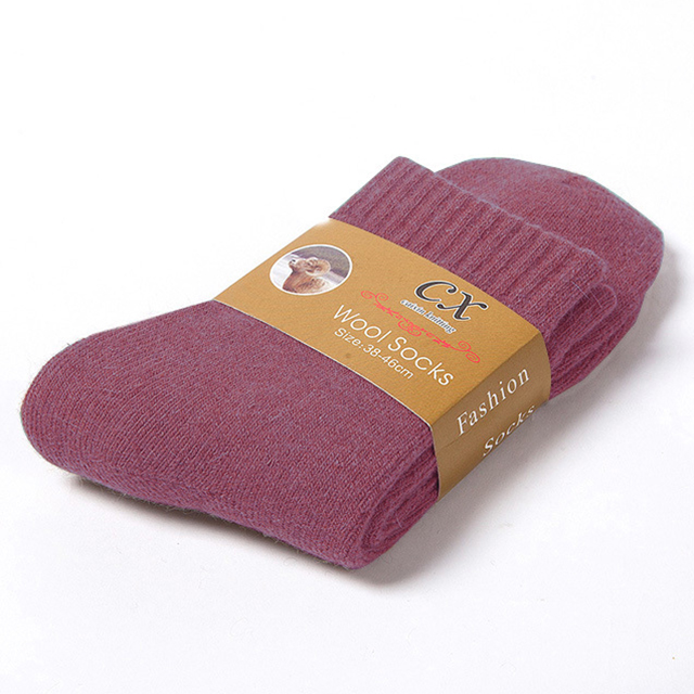 1 par de calcetines cálidos de invierno para mujer, calcetines de lana merina para hombre, súper gruesos, sólidos contra el frío, calcetines gruesos de felpa térmica para nieve: Gris oscuro
