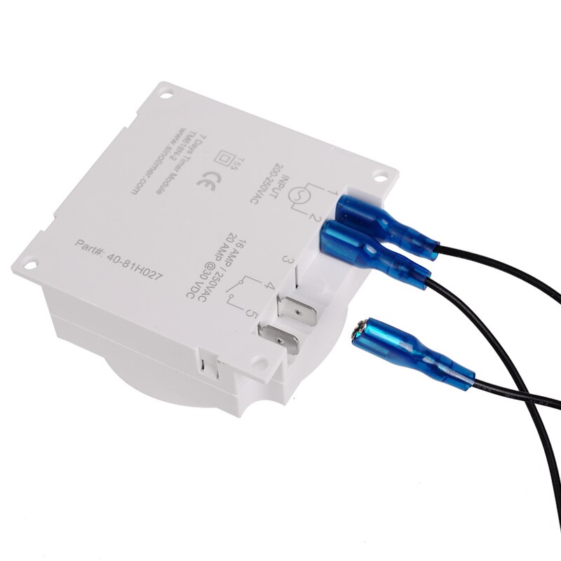 110 vac 1 sekunds intervall 7 dager ukentlig programmerbar digital elektronisk lampe andre kontroll timerbryter