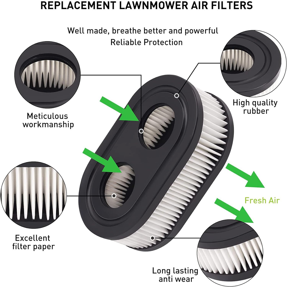 593260 Air Filter 799583 798452 334404 Air Cleaner Cartridge Filter Lawn Mower Air Cleaner For 550E 500EX 625 575EX Series Engin