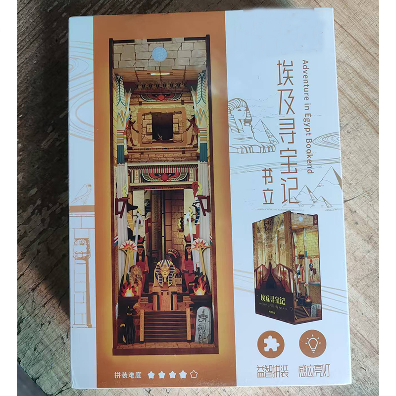 DIY Holz Buch Winkel Regal Einsatz Bausätze Miniatur Kirschblüte Buchstützen Japanische Puppe HäNutzer Spielzeug Bücherregal Wohnkultur