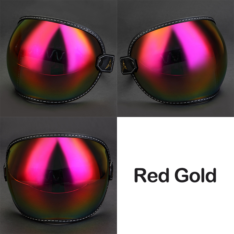 Universele motorhelm Bubble Shield vizierlens zonnebril brilaccessoires passen op alle vintage retro open halve helmen