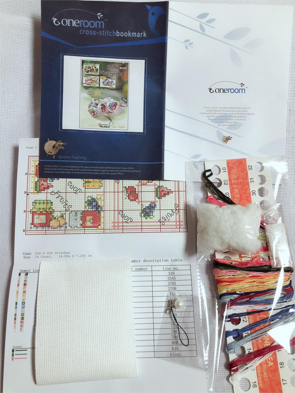 017 DIY Craft Stich Kruissteek Bookmark Kerst Plastic Stof Handwerken Borduren Ambachten Geteld Cross-Stitching Kit