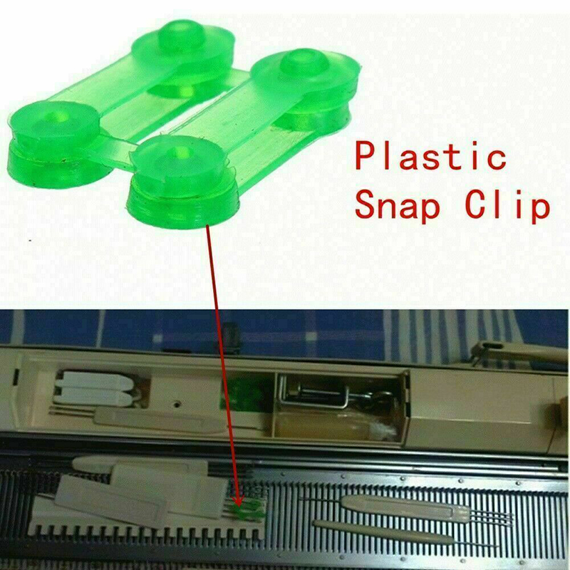 10 stk/ sæt grøn plastik snap clip hulkort til brother strikkemaskine  kh891 kh892 kh893 kh894 kh868 kh860