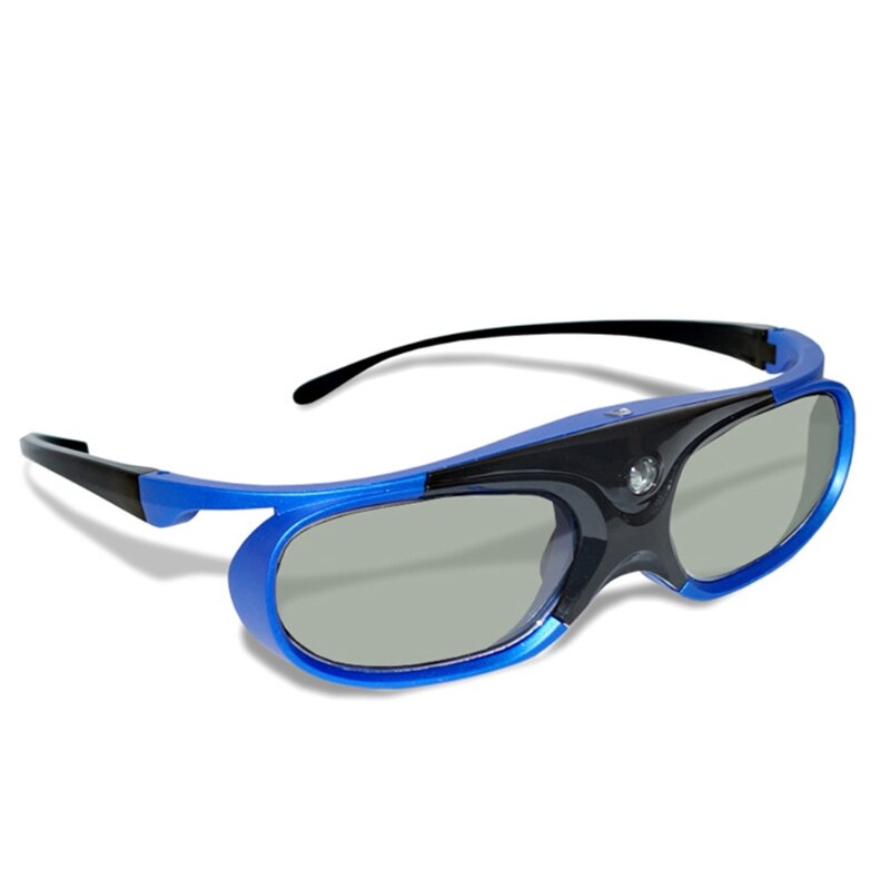 3d brillen, active shutter oplaadbaar 3d brillen geschikt voor moeren nec(blauw): Bl