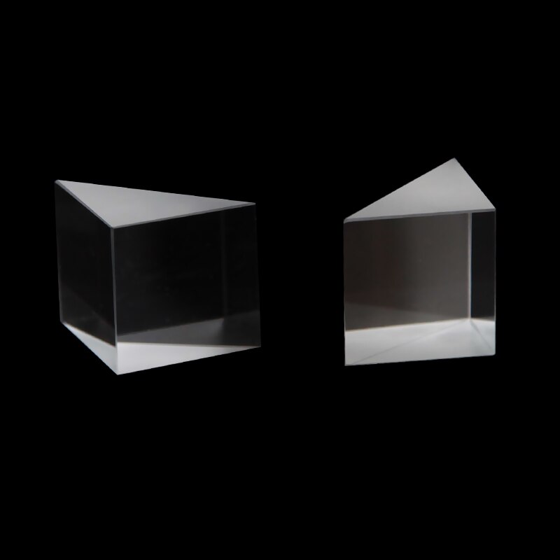 Right-angle Prism 15mm Bevel Aluminized External Reflecting Prism Mirror Optical Glass K9 Material