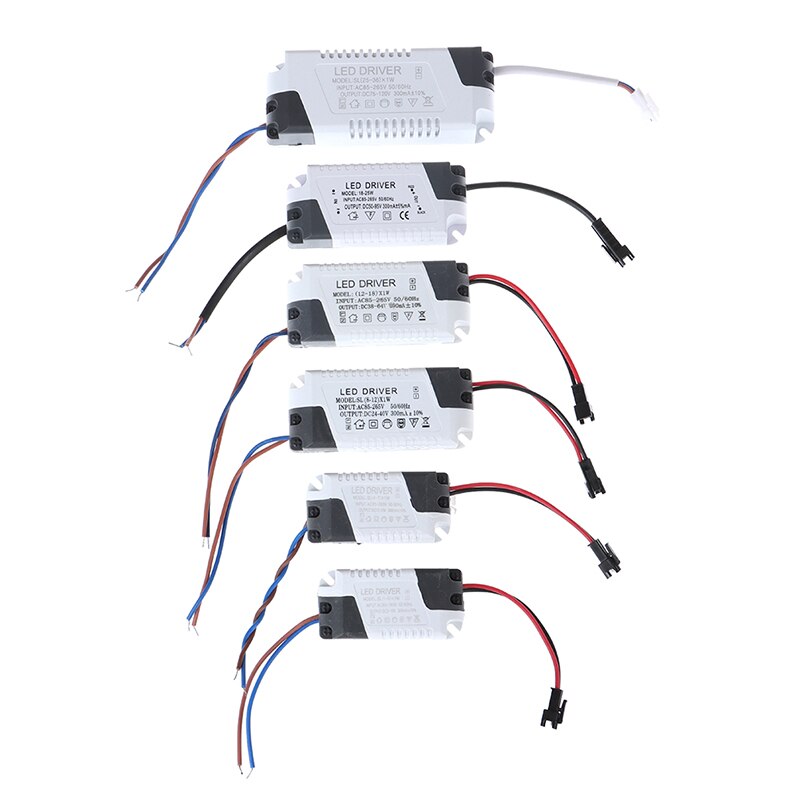 1Pcs 3W-36W Led Driver Licht Transformator Constante Stroom Voeding Adapter