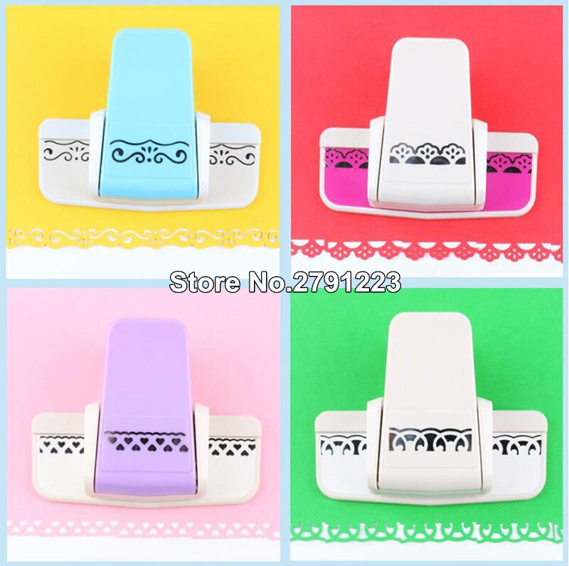 Punch scrapbooking handmade edge device DIY paper cutter craft Handmade fancy border punch S flower embossing