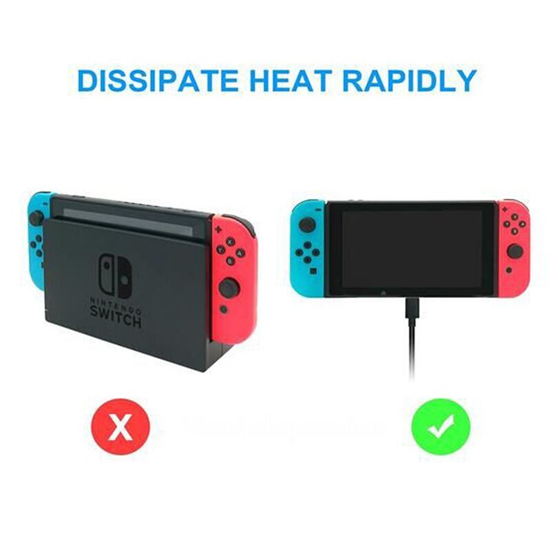 NS Accessories Dock and Charger Extender Cable for Nintendo Switch, Support 10 Gbps Data Transfer Rate - 3.28 feet