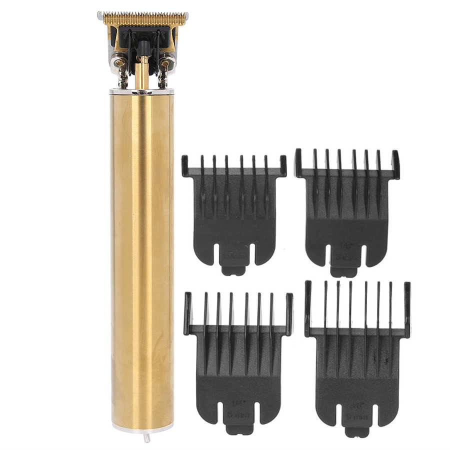 Adult Electric Hair Clipper Hair Trimmer Cutting Machine T Shaped Rounded Cutter Head Strong Magnetic Torsion Hollow Hair Cutter