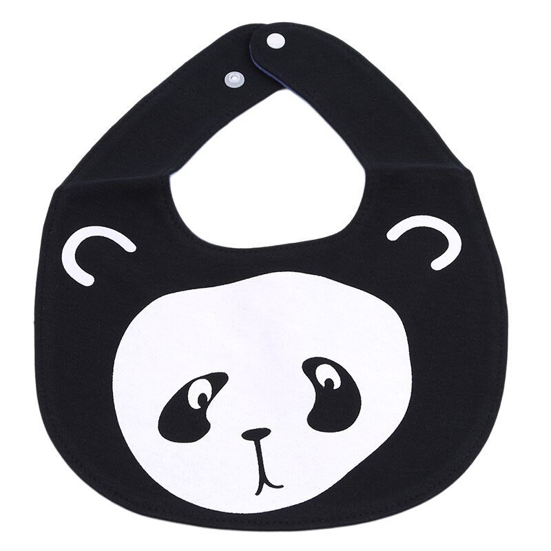 Cotton Lovely Cartoon Animal Panda Baby Bibs Newborn Infant Toddler Bibs Burps Clothes Waterproof Saliva Towels Baberos Apron