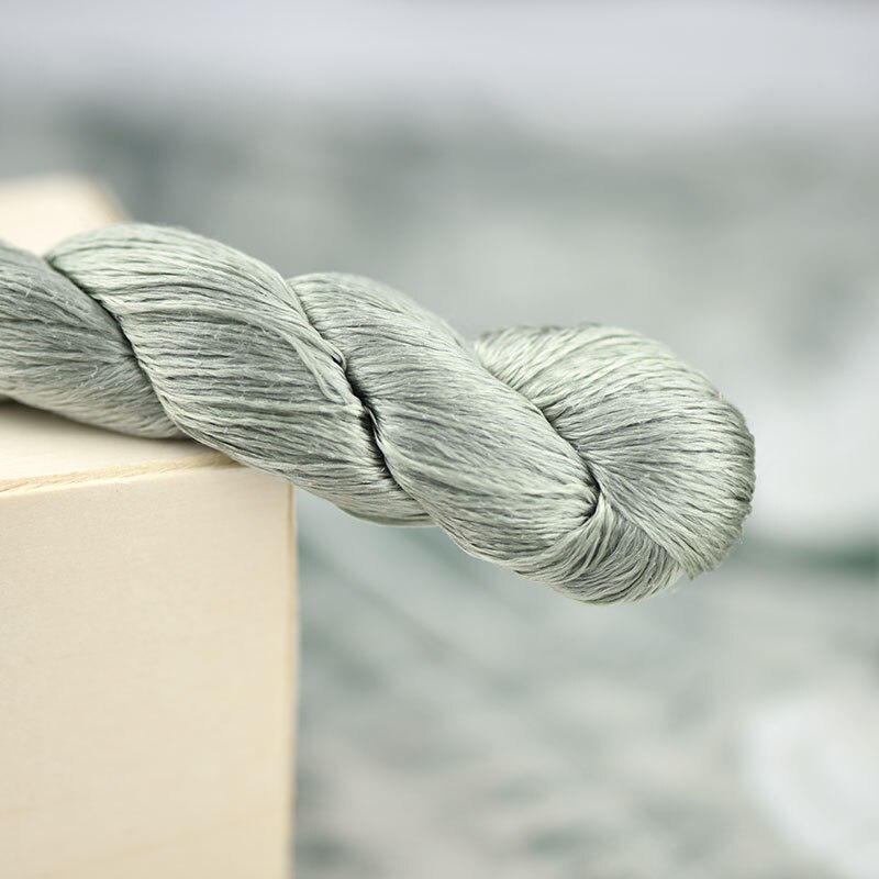 Zijde Borduurgaren/100% Zijden Draad/Hand Borduren Borduren Kruissteek/Verdorde Groen/7 Pure Kleuren: 2