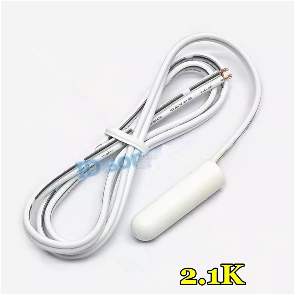 NTC Thermistor sonde sensor, 10 stuks NTC Thermistor Sensor PVC Epoxy Hars NTC Temperatuursonde voor Huisapparaten Hoge Nauwkeurigheid 1 m (10K B3435