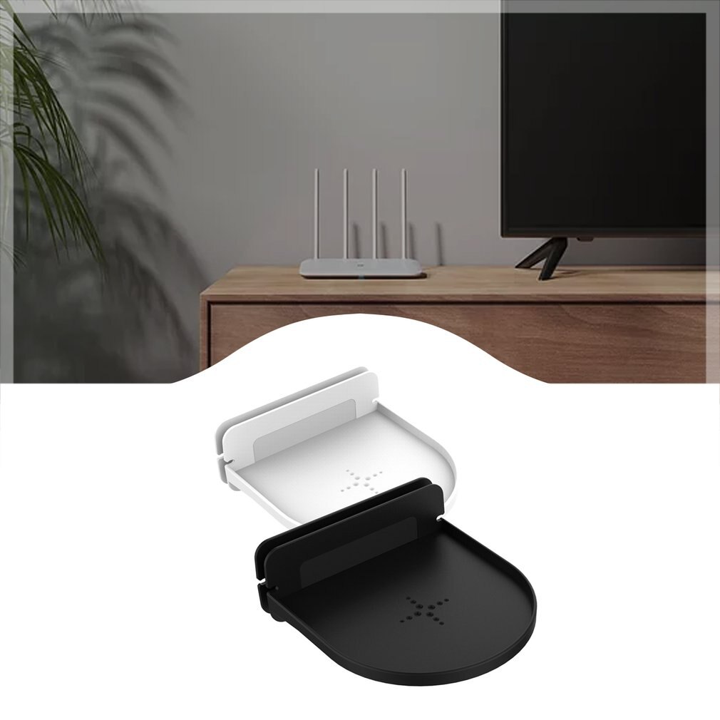 1 sæt egnet til google wifi router vægbeslag rund plade router stativ skiveformet beslag holder