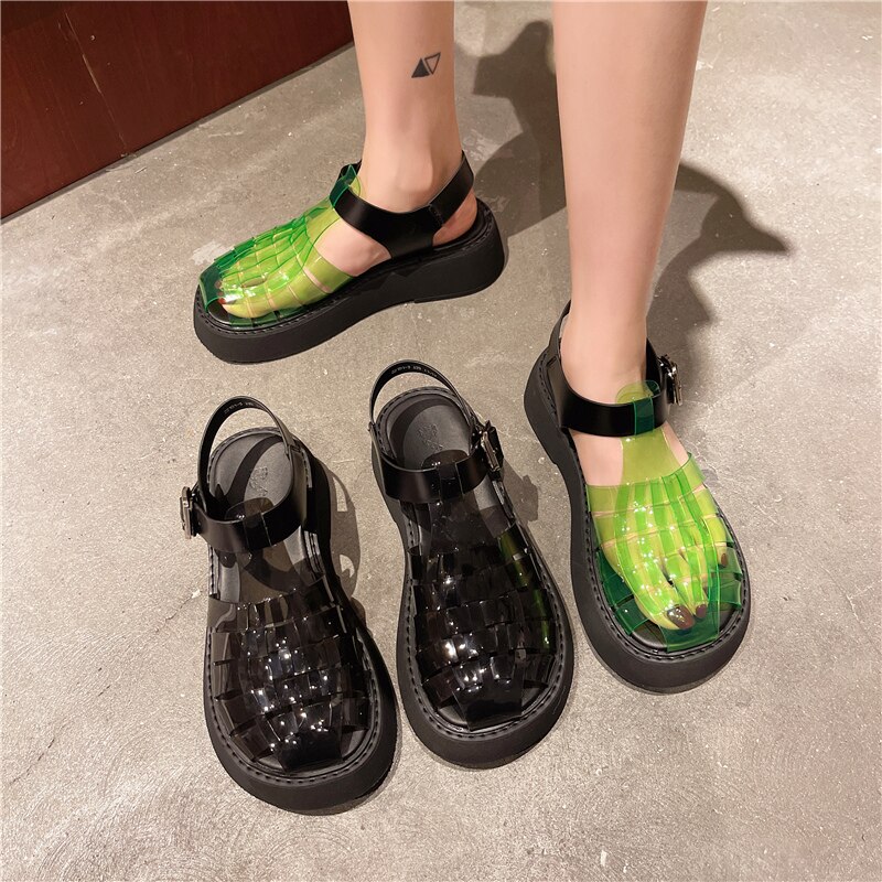 Womens Sandalen Wedge Espadrilles dames