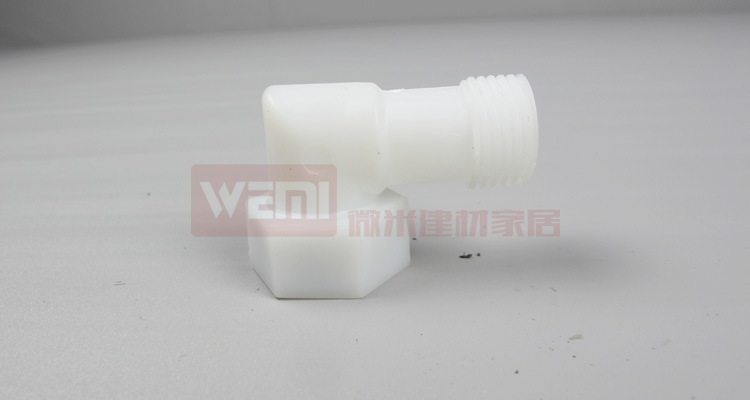 Abs plast interface retvinklet samling wire uden for wire skive hjørne stik bruserum tilbehør