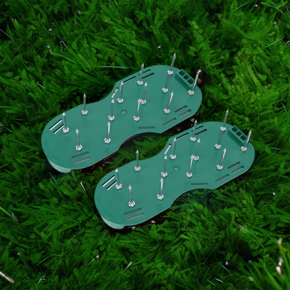 Gazon Beluchter Schoenen Gras Puntige Schoenen Met Verstelbare Riem Gazon Beluchter Gereedschap Anti-Slip Voor Tuin Patio Tuin Tuin Tuin