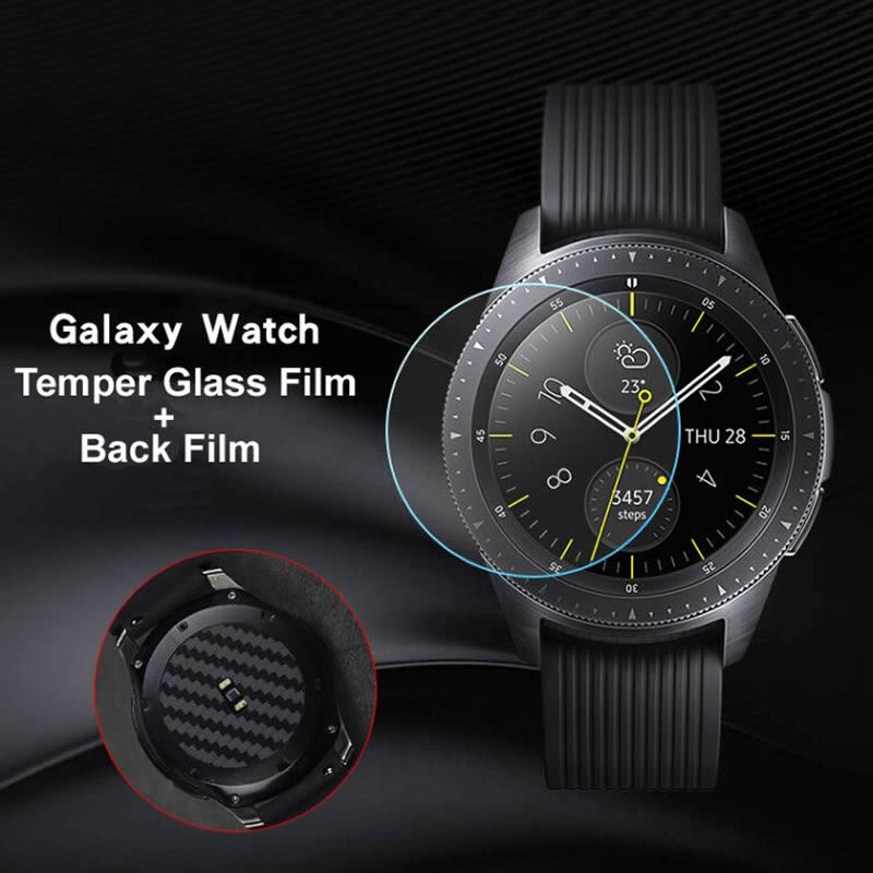 Voor Samsung Galaxy Horloge 42mm Gehard Glas film/Back film screen protector