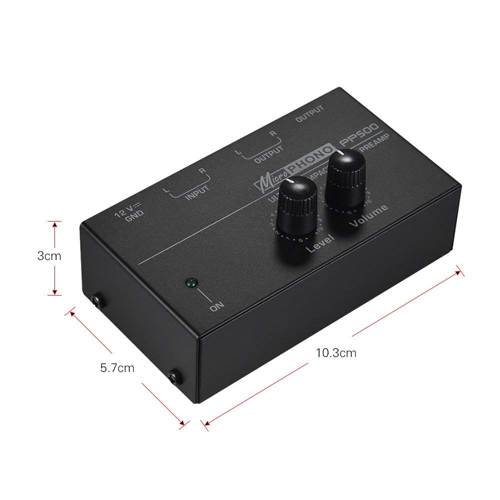 Compact Phono Voorversterker PP500 Digitale Power Audio Versterker Boord Stereo Versterker