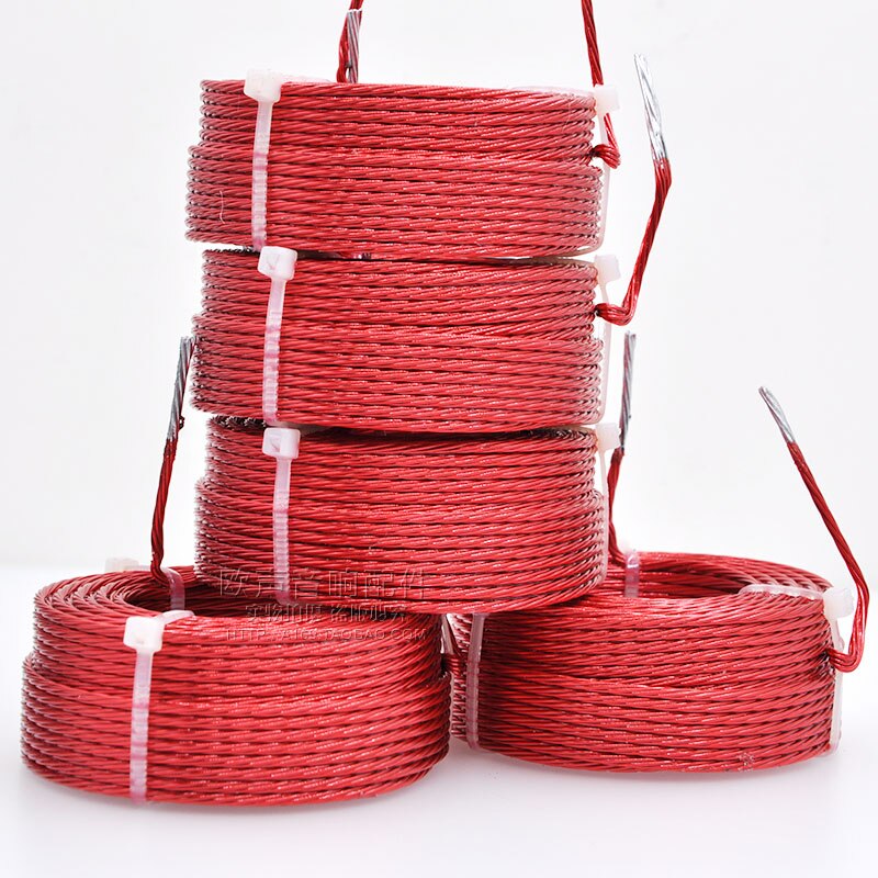 High Purity 4N Oxygen-free Copper 0.45mm*7 Coil with 7-core Multi-strand Air Core in Speaker Frequency Divider Inductor