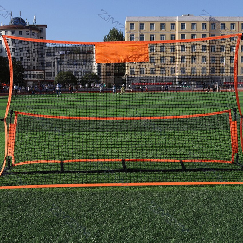 1.8/2,1 m FußBall Netz für Ziel FußBall FußBall Rebounder Netz Ziel Post Tragbare FußBall Tor draussen Ausbildung Fuß hilfe-Werkzeug Netz