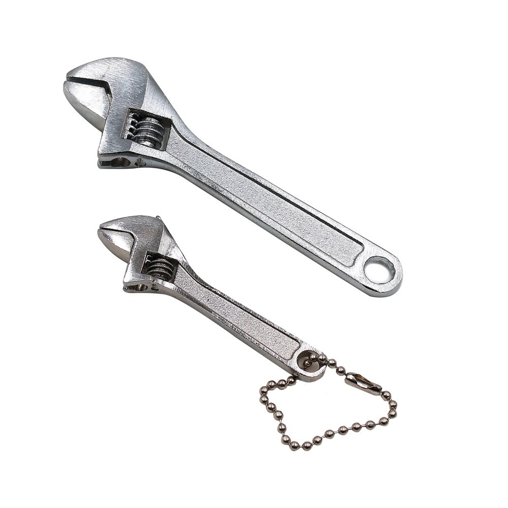 2.5 inch and 4 inch mini metal adjustable spanner wrenches can be used as pendant jaw wrenches 0-15mm 0-10mm